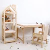 Solid Wood Children's Furniture Adjustable Kids Table and Chair Set Kindergarten Game Toys Table Room Study Desk New Style 2023 - Image 6