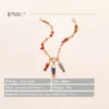 Marine Fish Fashion Choker Necklace Layer Girls Women Ladies Boho Pink Pendant Love Jewelry Geometric Mermaid Accessories - Image 6