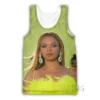 New Fashion Women/Men's 3D Print Beyonce Tank Tops Harajuku Vest Summer Undershirt Shirts Streetwear V01 - Image 4