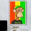 Fashion Modern Funny Monkey Bayc Hype Ape Poster Canvas Painting Poster and Prints for Living Room Wall Art Pictures Cuadros - Image 4