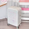 Pink Kitty Suitcase Trolley box 20/26 "silent cardan wheel cute student luggage - Image 5