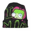 Invader Zim Valentine's Day Skullies Beanies Hats I Love GIR Retro Pop Fashion Unisex Street Caps Warm Head Wrap Bonnet Hat - Image 3