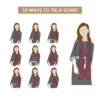 Taylor Retro Eras Tour Swift Y2K Tour Scarf for Women Warm Winter Shawl Wrap Music Concert Large Scarves with Tassel Daily Wear - Image 6
