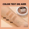 3 Color Matte Contouring Bronzer Powder Natural Easy To Blend Highlighter Contour Palette Enhance Face Complexion Cosmetics - Image 4