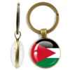 Greece,Jordan,Italy,Nigeria,Germany,Iran,Czech Republic,Coate d'Ivoire,Lithuania Double-Sided Keychain Nation Flag Key Ring Gift - Image 3