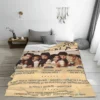 Friends TV Show Plush Blanket Rachel Monica Ross Customized Throw Blanket for Home Hotel Sofa 200x150cm Rug Piece - Image 2