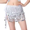 New Belly Dance Bead Waist Chain 4 Layer Sequin Hip Scarf Tassel Waist Belt Dance Stage Performance Dance Accessories - Image 4