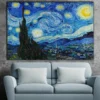 Van Gogh Starry Night Famous Canvas Painting Abstract Comic Graffiti Poster And Print Vintage Nordic Wall Art Room Home Decor - Image 4