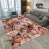 Non -slip carpet Singer Taylor-Swift pattern carpet living room bedroom carpet yoga mat photography props area rug birthday gift - Image 2
