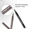 Black Liquid Eyeliner Waterproof Long Lasting Brown Color Liquid Eye Liner Pencil Quick Drying Not Bloom Natural Korean Cosmetic - Image 4