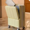 Charging suitcase 2023 new female small lightweight multifunctional travel pull-rod box password suitcase male - Image 3