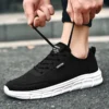 Fashion Men Casual Shoes Outdoor Breathable men's Running sheos Mesh Black Non-slip male sneakers Jogging Tennis Athletic Shoes - Image 11
