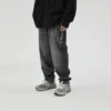 Streetwear Fashion Men Hip Hop Loose Casual Wide Leg Denim Jeans Pants Male Japan Korean Vintage Harem Jeans Trousers - Image 3