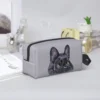 Cute French Bulldog Art Travel Storage Bags Portable Large Capacity Cosmetic Bag for Men Women Multifunctional Makeup Bag - Image 6