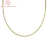 (6353) 1 Piece 43CM Mixed Color Brass Necklace Chains Bracelet Chains High Quality Jewelry Accessories Wholesale - Image 5