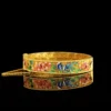 High quality Joeyero gold 999 enamel raised case eyebrow bracelet retro bracelet Joeyero womens luxury quality jewelry - Image 4