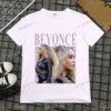 Beyonce T-shirt Renaissance 2023 World Tour Disco Cowboy Hat Merch Crewneck Short Sleeve Tee Men Women's Tshirt - Image 4