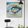 Fantasy Graffiti Eyes Portrait Posters and Prints Abstract Art Canvas Painting Hang Nordic Wall Art Picture For Home Decoration - Image 2