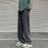 LAPPSTER-Youth Y2k Black Heavy Weight Joggers Pants 2023 Korean Fashions Japanese Streetwear Sweatpants Harajuku Vintage Pants - Image 2