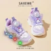 Kuromi Anime Kawaii Sanrio Girly Heart Casual Sneakers Cute Cartoon Princess Waterproof Light Shoes Lovely Gifts for Kids - Image 5