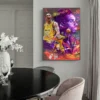 Graffiti Art Basketball Player Star Canvas Painting Modern Poster Prints Boy Bedroom Wall Art Pictures for Home Room Decor - Image 3