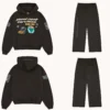 Broken Planet Hip Hop Cartoon Puff Print Y2K Suit Mens Hoodie Sweatpants Two Piece Set Streetwear Sweatshirt Pants Sportswear - Image 2