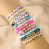 14pcs/Sets Taylor Swift Mixed Colour Slice Soft Polymer Clay Bracelet Sets Taylor Swift Fan Bracelet Soft Ceramic Jewellery Gift - Image 5