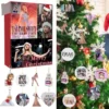 Christmas Is Coming Comes With Taylor Swift Character 24 Gifts Acrylic Decorative Keychain Surprise Pendant Fans Christmas Gifts - Image 2