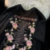 plus size top 100℅ cotton oversized printed graphic t shirts funny harajuku fashion anime men clothing women tees streetwear - Image 4