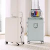 Wide drawbar luggage Female multi-function universal wheel Strong and durable 20 "suitcase Password case 24 male - Image 2