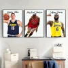 Mic Hael Ko-be Color Famous Basketball Player Poster Canvas Painting Modern Wall Art Picture Study Home Decor Gifts for Fans - Image 2