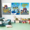 Cartoon Band Figure Posters Prints Funny The-Beatle Canvas Paintings Print Pop Art Wall Picture for Home Bedroom Decoration - Image 3