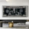 Classic Movie Canvas Painting Scarface Tony Montana Poster Dollar Wall Art Money Pictures Print Living Room Home Decor Artwork - Image 2