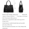 2024 Simple Fashionable Handbag Trendy Shoulder Bag Luxury Crossbody Bags Large Capacity Women Travel Tote Bag New Women's Bag - Image 3