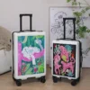 Art luggage female trolley box Male new suitcase 20 inch small password boarding box - Image 2