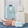 2023 New Combination Suitcase USB Charging Port with Cup Holder Large Capacity Trolley Case Travel Luggage Rugged Lockbox - Image 2