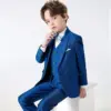 Children Shining Luxurious Photograph Dress School Kids Beaufitul Birthday Suit Boys Formal Wedding Performance Tuxedo Wear