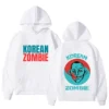 Korean Zombie Hoodie Unisex Fashion Hoodies High-Quality Sweatshirts Vintage Casual Long Sleeve Hip Hop Tops Clothes Streetwear - Image 2