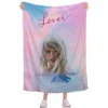 Children Blankets T-Taylor Swifts Custom Sofa Blankets for Bed Camp Nap Bedroom Decor Bedspread Fluffy Soft Fleece Birthday Gift - Image 3