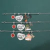 Taylor the Swift Charm Bracelet Zircon Heart TS Lover Music Album Pendants Dangle Bangle Jewelry Gifts for Women Gilrs Fans - Image 4