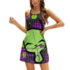 Happy Gir From Invader Zim Fanart Sling Dress Sexy Dress Female High Waist Dresses For Women Invader Zim Fan Art Gir Happy Dance - Image 5