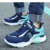 New 2023 Soccer Shoes Kids Running Shoes Breathable Outdoor Sports Shoes Lightweight Sneakers for child