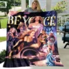 Beyonce Giselle Knowles Print blanket Kids Warm blanket Flannel Soft Cozy Blanket Sofa Bed Blanket Travel Blanket Birthday Gift - Image 6