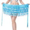 New Belly Dance Bead Waist Chain 4 Layer Sequin Hip Scarf Tassel Waist Belt Dance Stage Performance Dance Accessories - Image 5