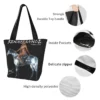 Beyonce Renaissance 2023 World Tour Music Shopping Bag Harajuku Accessories For Unisex Fashion Music Merch Fans Tote Bag - Image 5