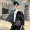 Winter Boys Clothing Denim Plus Wool Padded Jacket Color Print Jeans Tops For 5 7 9 11 13 14 Years Boys jacket Inside plush coat - Image 6