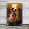 Religion Virgin Mary and Child With Saints Madonna Wall Pictures For Living Room Nordic Poster Wall Art Canvas Painting Unframed - Image 6