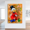 Disney Donald Duck Boss Business Graffiti Art Canvas Paintings Wall Art Posters and Prints Pictures For Living Room Home Decor - Image 4