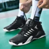 Men Basketball Shoes Breathable Unisex Sneakers PU High Quality Street fashion Sports Shoes for Women - Image 5