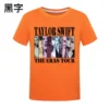 2024 New Taylor Swift The Eras Tour Children Short Sleeves T-Shirts Cartoon Kids Tops Summer Clothes Tees Boy Girls T-shirts - Image 4